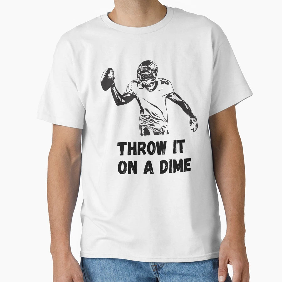 Trace Mcsorley Throw It Dime T-Shirt - Fun Novelty Design for Adults - T-Shirt, Sweatshirt, Hoodie