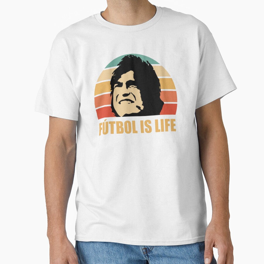 Vintage FUTBOL IS LIFE by AnnaLynch89 - Adult & Kids T-Shirts, Sweatshirts & Hoodies apparel design preview 1