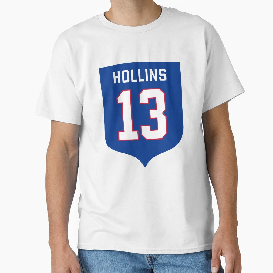 Mack Hollins 13 Emblem T-Shirt - Novelty Apparel Unisex - T-Shirt, Sweatshirt, Hoodie