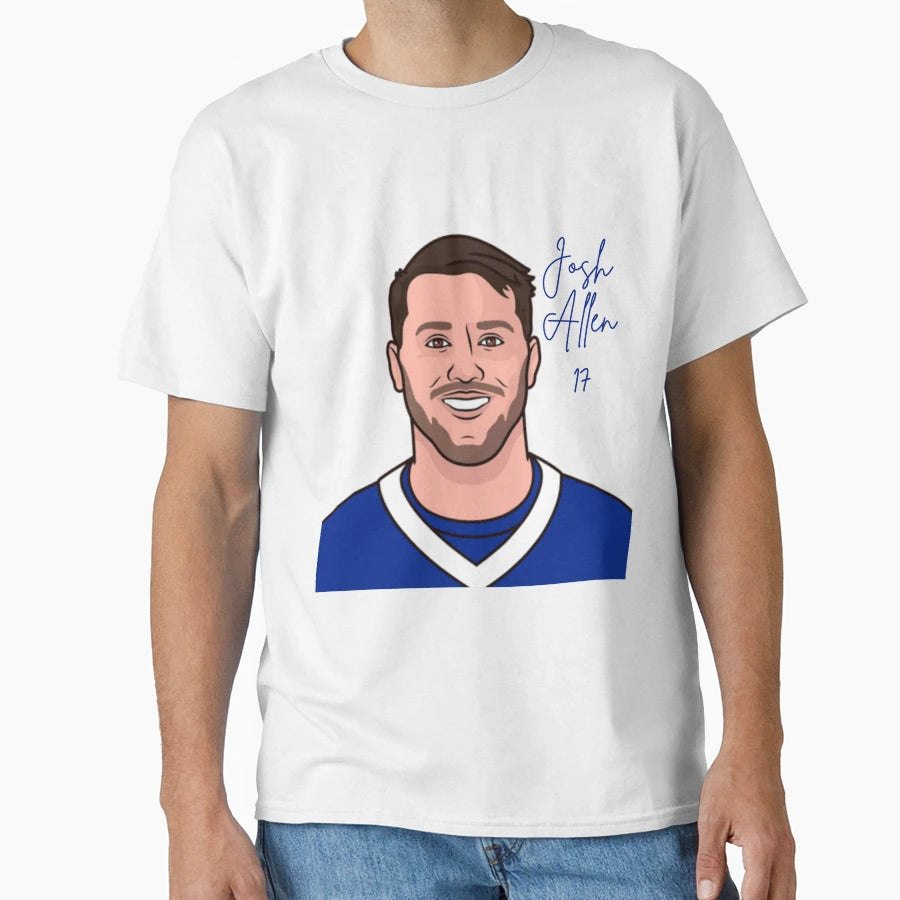 JA Buffalo Bills Quarterback T-Shirt - Graphic Print for Adults - T-Shirt, Sweatshirt, Hoodie