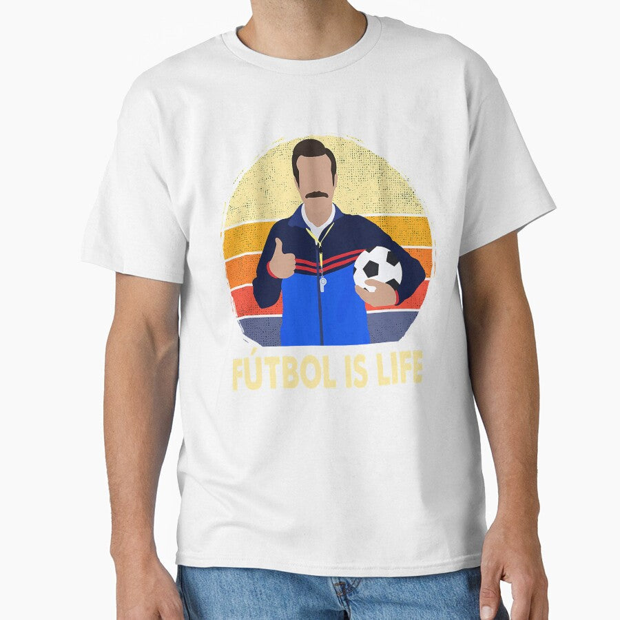 Futbol is Life For Soccer Lover and Football by - Adult & Kids T-Shirts, Sweatshirts & Hoodies apparel design preview 1