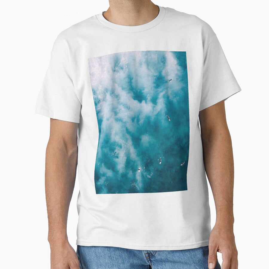 BEAUTIFUL OCEAN WAVES by 8G - Adult & Kids T-Shirts, Sweatshirts & Hoodies apparel design preview 1