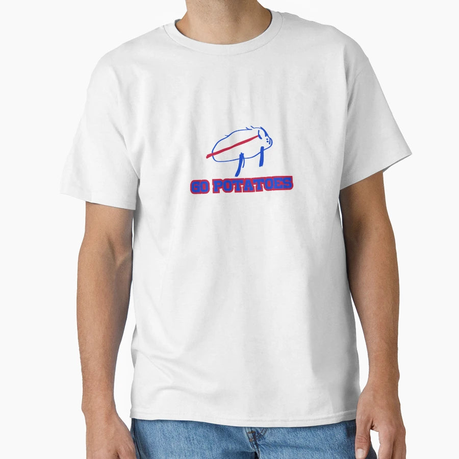Go Potatoes T-Shirt - Aesthetic Graphic for Adults - T-Shirt, Sweatshirt, Hoodie