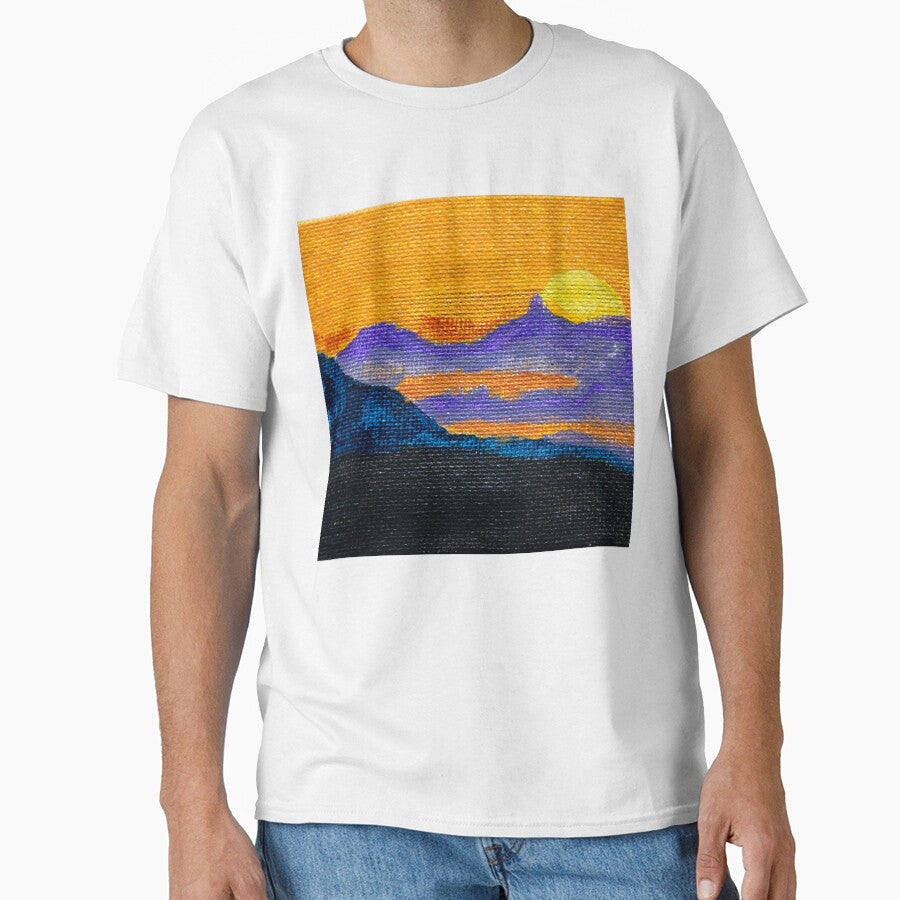 High Desert Sunset by lanettesart - Adult & Kids T-Shirts, Sweatshirts & Hoodies apparel design preview 1