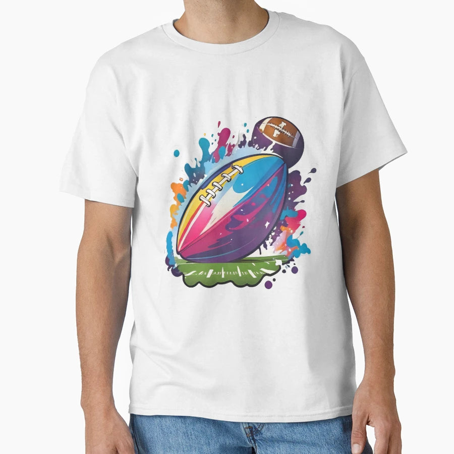Touchdown Frenzy 598 T-Shirt - Fun Novelty Design for Adults - T-Shirt, Sweatshirt, Hoodie