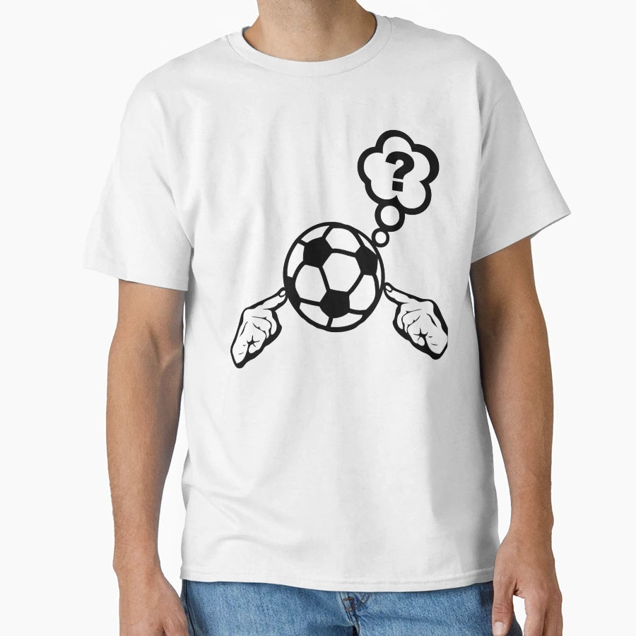 Football Hand Finger Pointing Reflection T-Shirt - Custom Art Print Unisex - T-Shirt, Sweatshirt, Hoodie