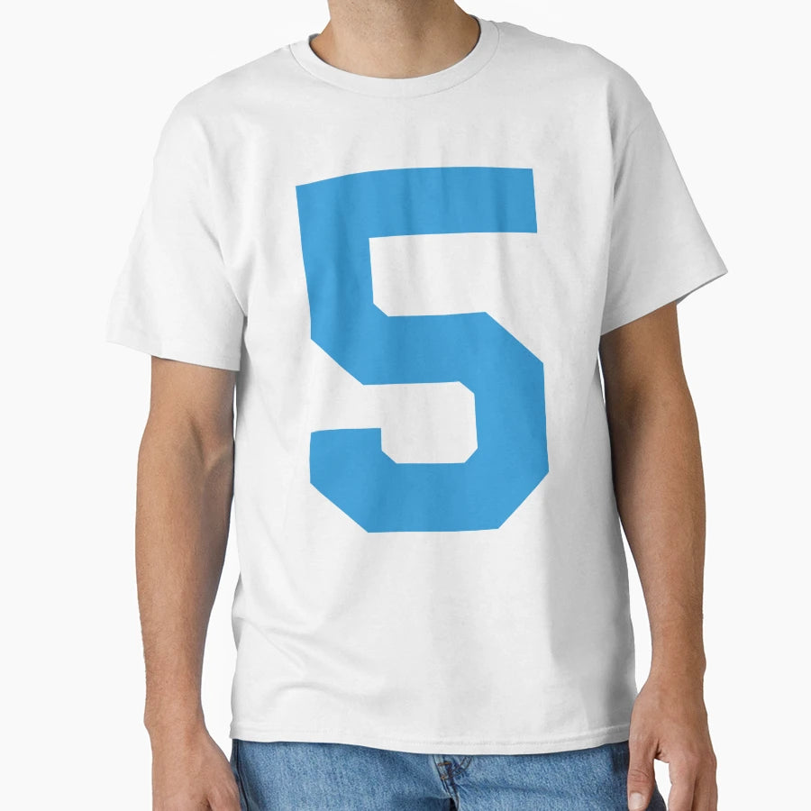 Number 5 Blue Five Sports Number 5 T-Shirt - Streetwear Style Unisex - T-Shirt, Sweatshirt, Hoodie