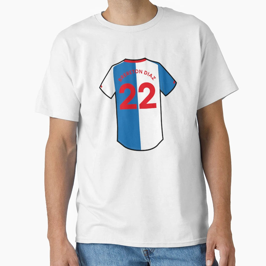 Blackburn Ben Brereton Diaz Jersey T-Shirt - Graphic Print Unisex - T-Shirt, Sweatshirt, Hoodie