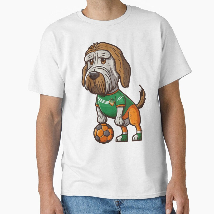 Funny dog football by M16ka7a - Adult & Kids T-Shirts, Sweatshirts & Hoodies apparel design preview 1