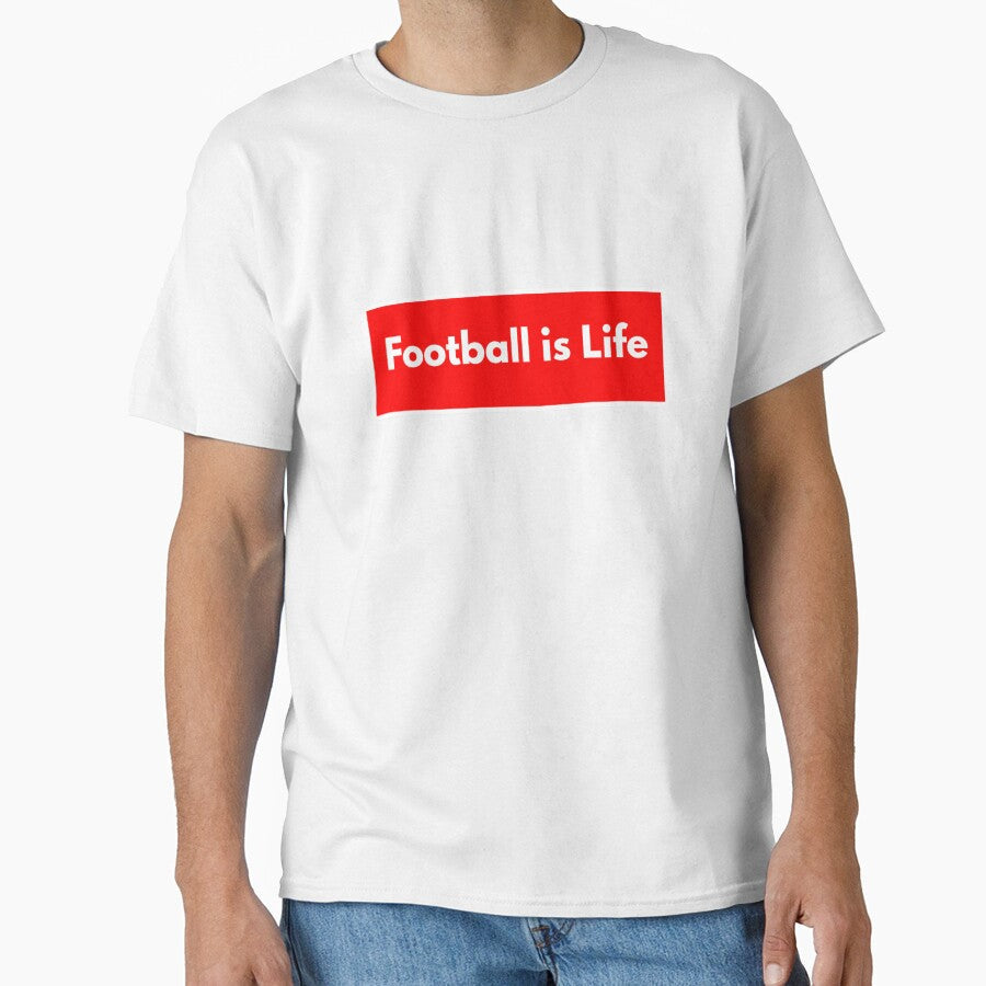 Football Is Life by MDC-99 - Adult & Kids T-Shirts, Sweatshirts & Hoodies apparel design preview 1