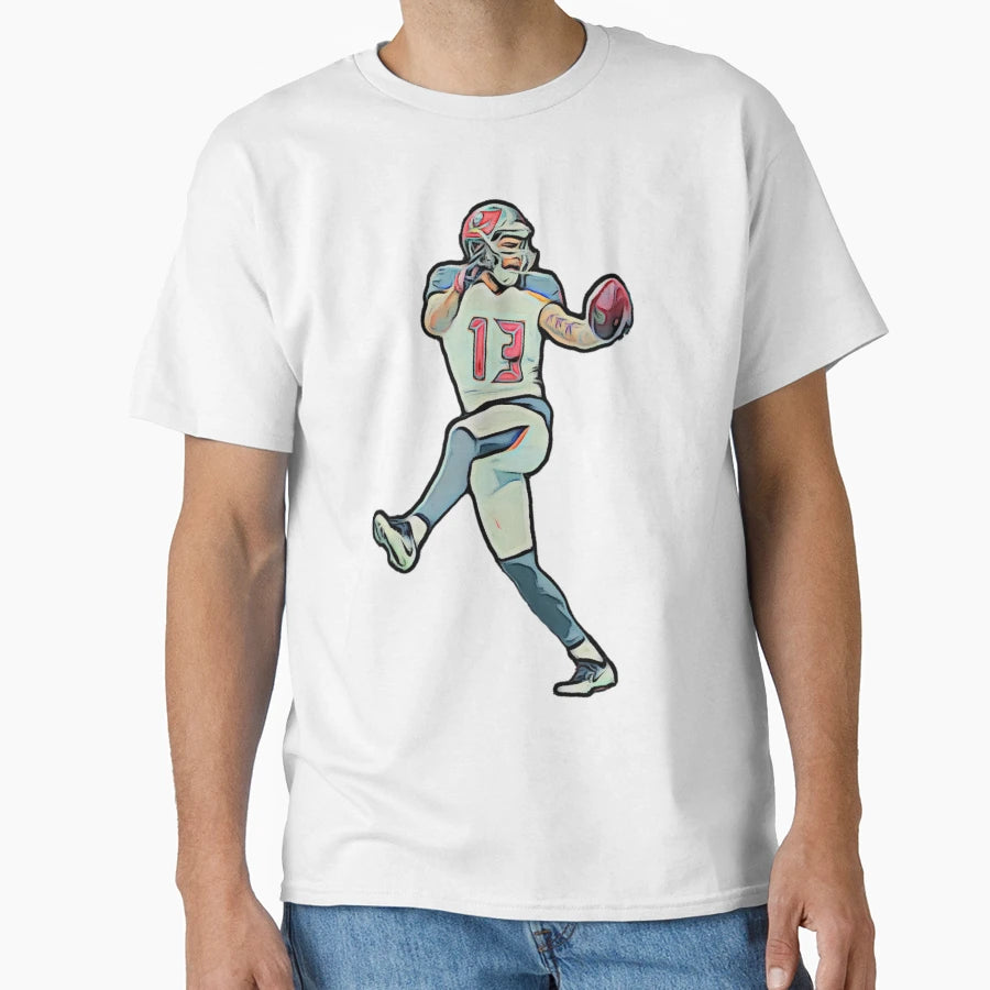 ME Buccaneers Wide Receiver Bold T-Shirt - Aesthetic Graphic for Adults - T-Shirt, Sweatshirt, Hoodie