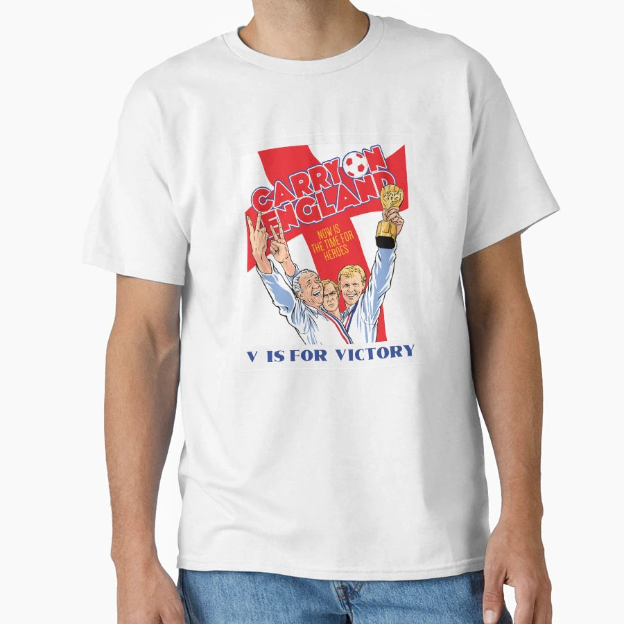 England World Cup Carry Inspired Pastiche T-Shirt - Custom Art Print Unisex - T-Shirt, Sweatshirt, Hoodie