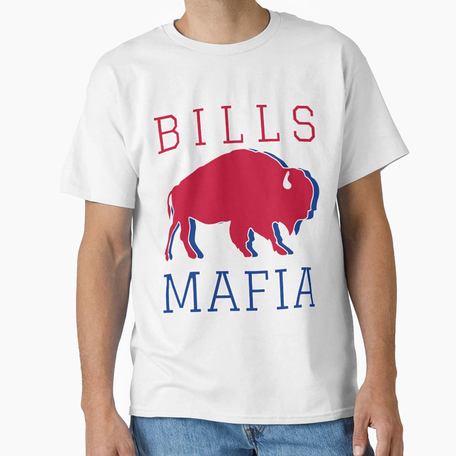 Buffalo Bills Mafia New York Football Team T-Shirt - Graphic Print Unisex - T-Shirt, Sweatshirt, Hoodie