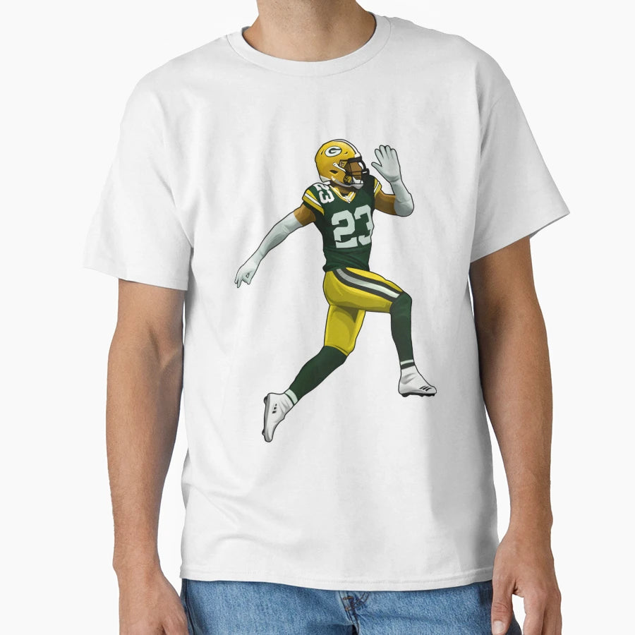 Jaire Alexander 23 Go Runs T-Shirt - Custom Art Print Men Women - T-Shirt, Sweatshirt, Hoodie