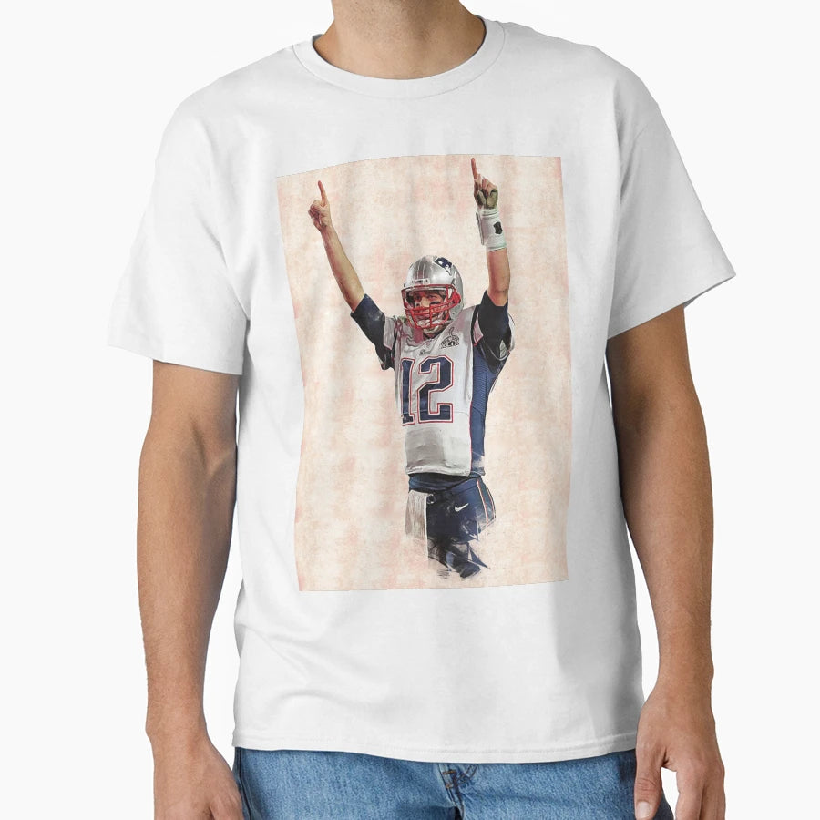 Patriots England 33 T-Shirt - Custom Art Print for Adults - T-Shirt, Sweatshirt, Hoodie