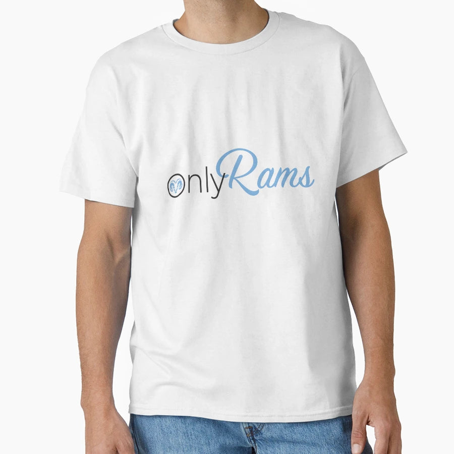 Only Rams T-Shirt - Aesthetic Graphic Unisex - T-Shirt, Sweatshirt, Hoodie
