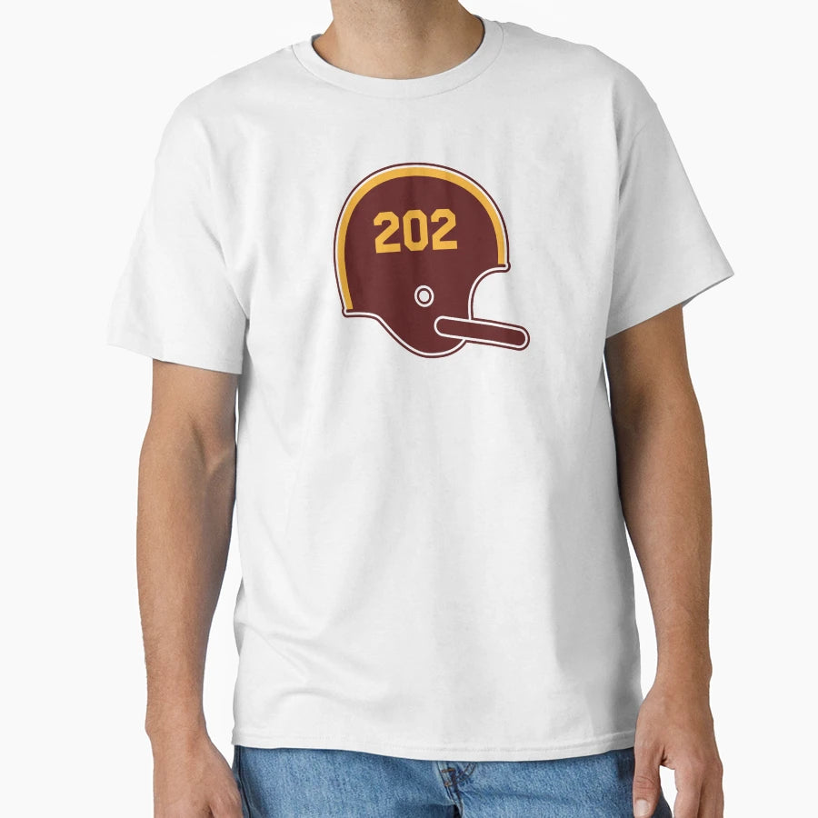 Washington Commanders 202 Helmet T-Shirt - Novelty Apparel Unisex - T-Shirt, Sweatshirt, Hoodie