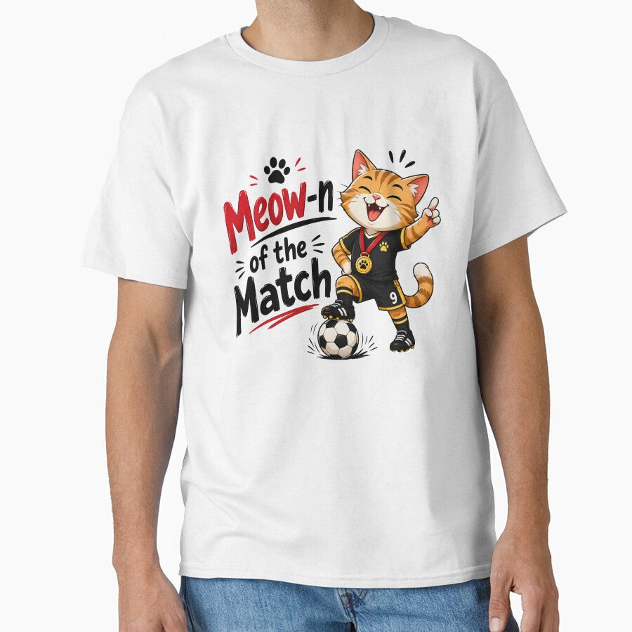 Meow-n of the Match by Itai Doshin - Adult & Kids T-Shirts, Sweatshirts & Hoodies apparel design preview 1