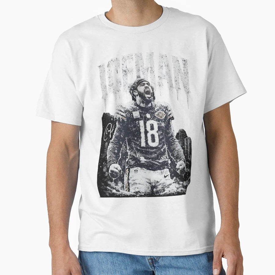 Iceman Qb Football Gritty Game T-Shirt - Casual Everyday Wear for Adults - T-Shirt, Sweatshirt, Hoodie