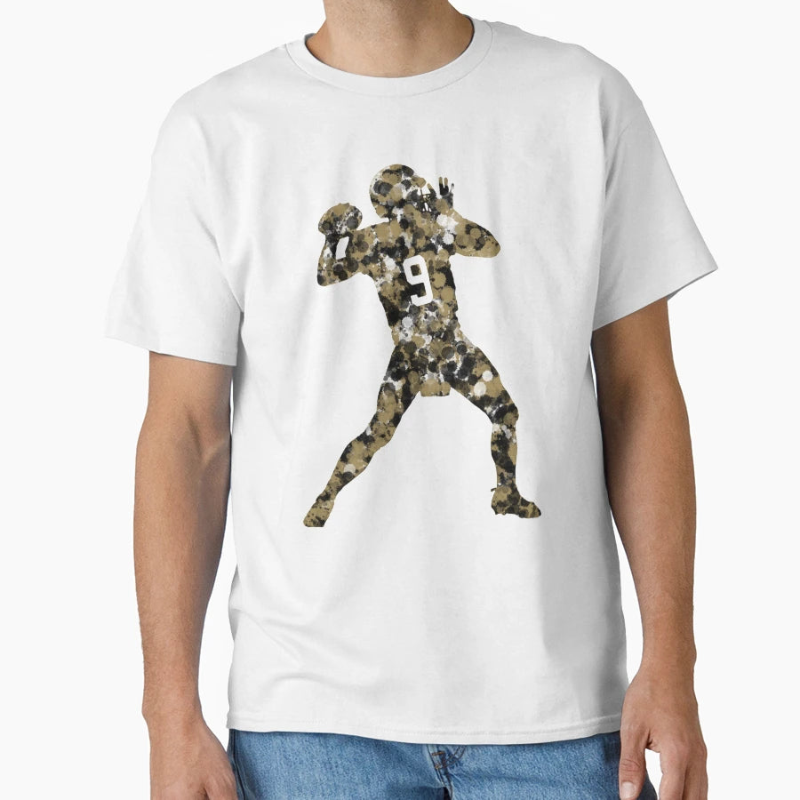 Splatter Brees 2 T-Shirt - Novelty Apparel for Adults - T-Shirt, Sweatshirt, Hoodie