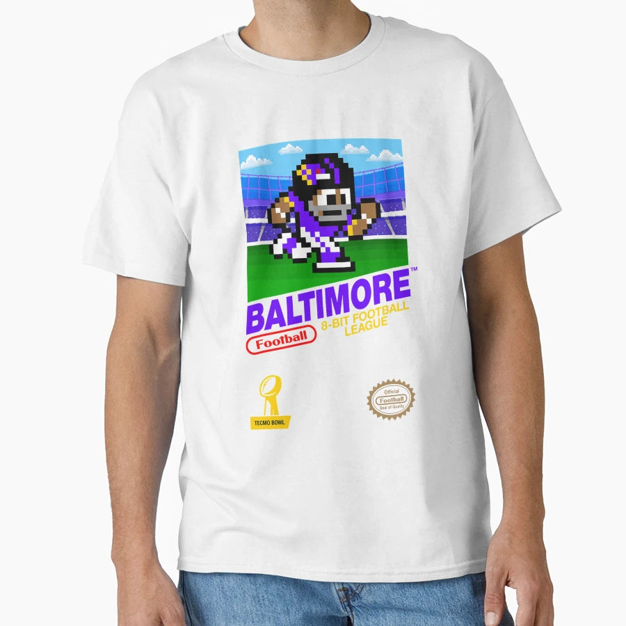 Baltimore Ravens T-Shirt - Fun Novelty Design Unisex - T-Shirt, Sweatshirt, Hoodie