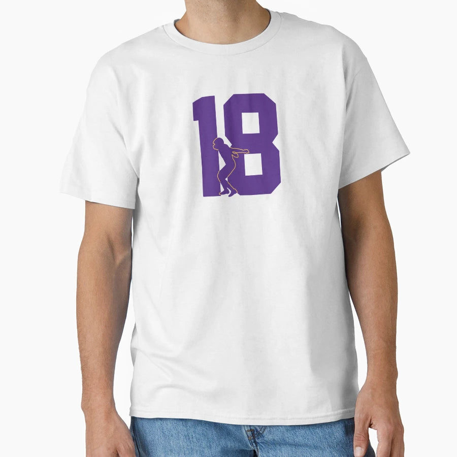 JJ 18 Minnesota Football Icon T-Shirt - Streetwear Style Unisex - T-Shirt, Sweatshirt, Hoodie