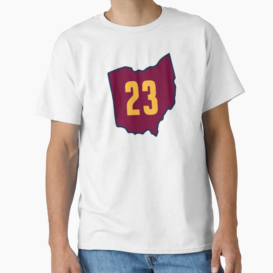 23 Cleveland T-Shirt - Aesthetic Graphic for Adults - T-Shirt, Sweatshirt, Hoodie