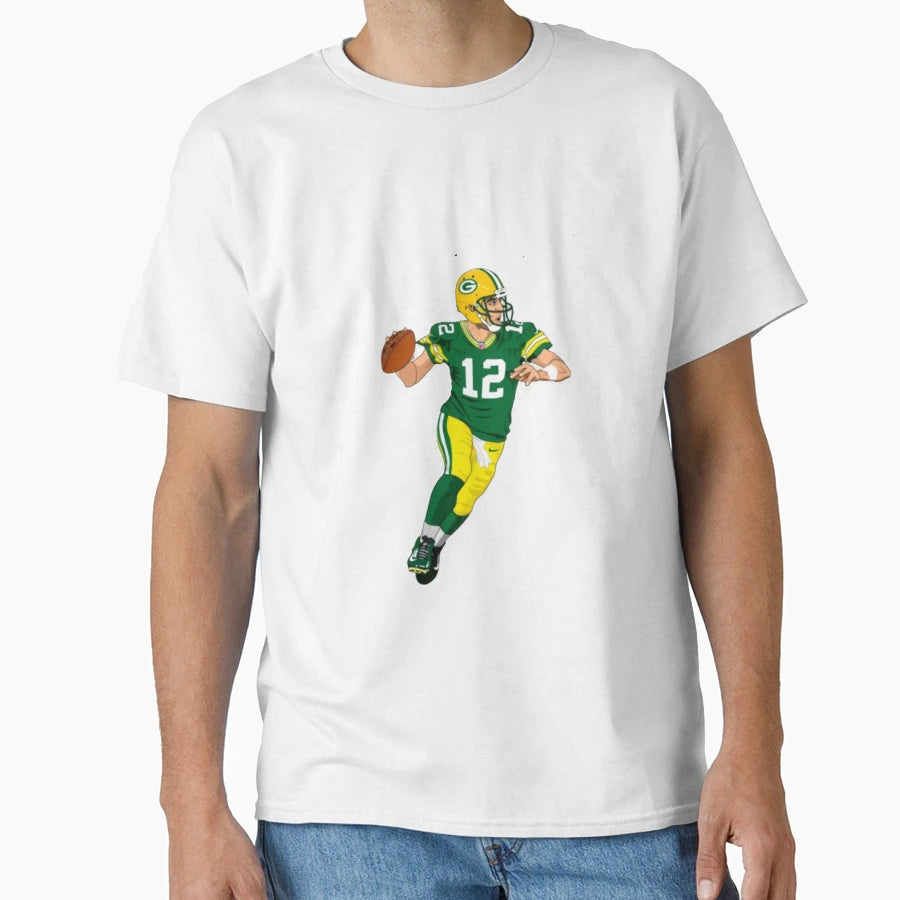 Rodgers 12 T-Shirt - Streetwear Style for Adults - T-Shirt, Sweatshirt, Hoodie