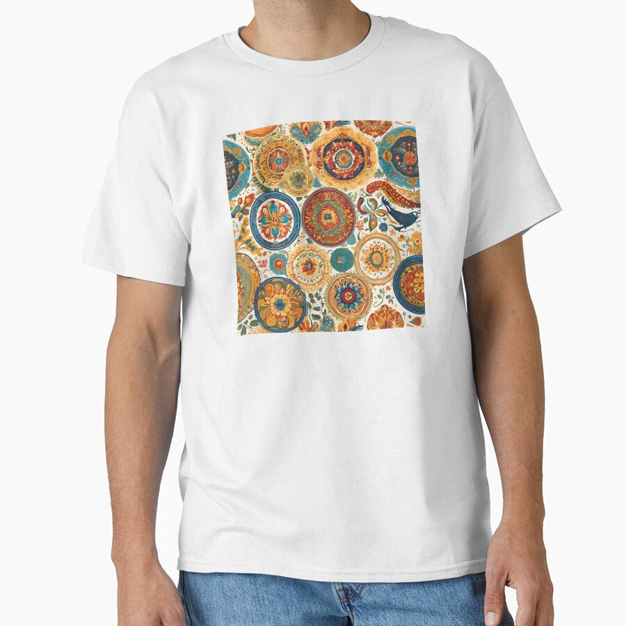 Unique circular art pattern by SanchillShop - Adult & Kids T-Shirts, Sweatshirts & Hoodies apparel design preview 1