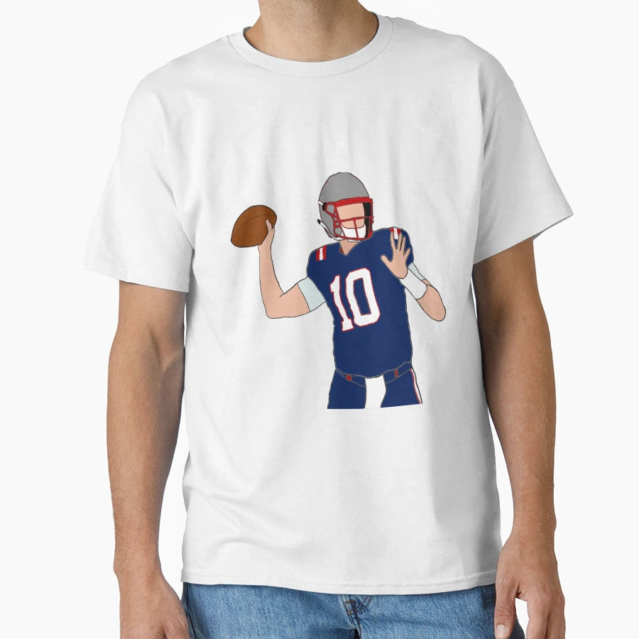Mac Jones T-Shirt - Novelty Apparel Unisex - T-Shirt, Sweatshirt, Hoodie