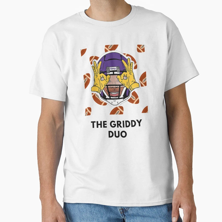 Griddy Duo T-Shirt - Streetwear Style for Adults - T-Shirt, Sweatshirt, Hoodie