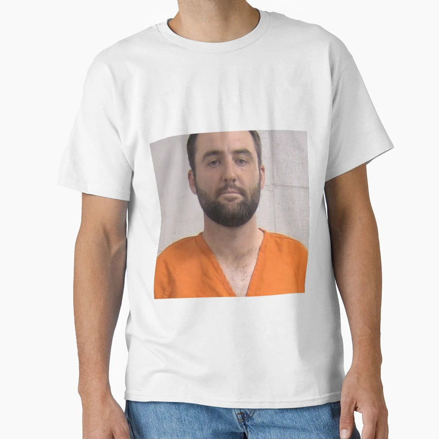Scottie Scheffler Mugshot T-Shirt - Casual Everyday Wear Men Women - T-Shirt, Sweatshirt, Hoodie