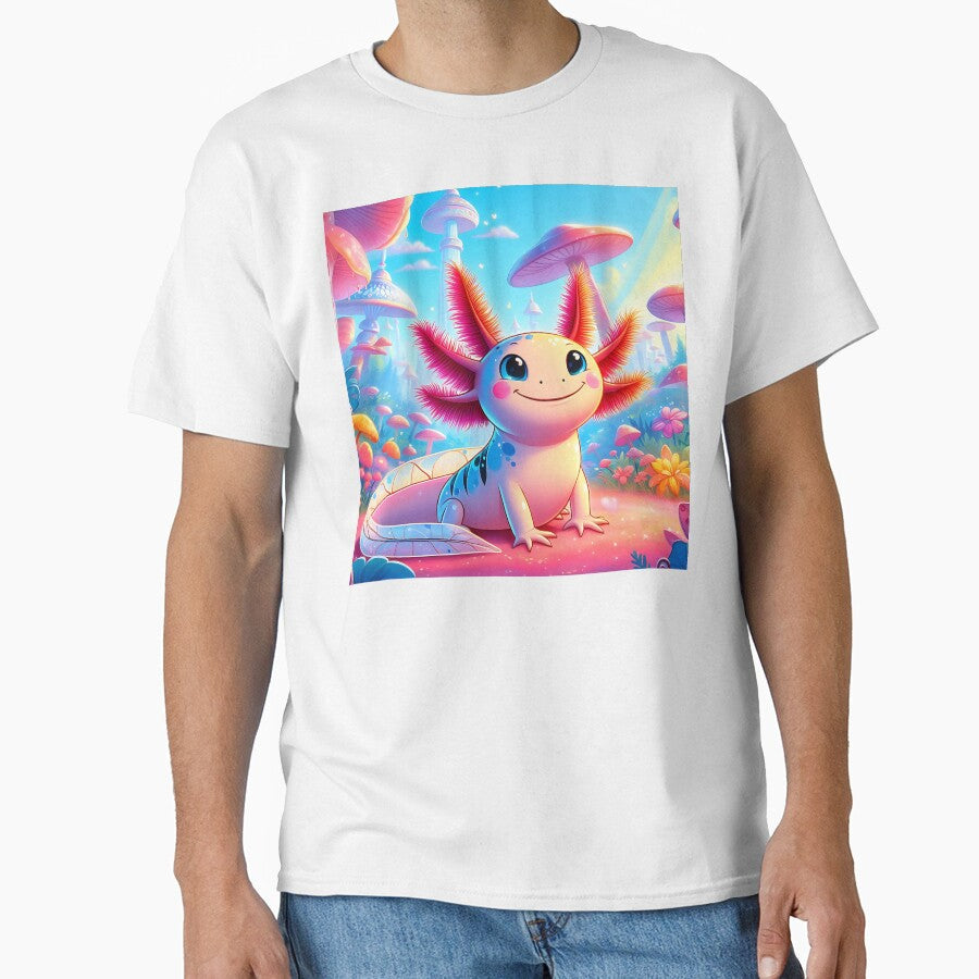 Axolotl Art #151 Lovers by ksgraphics222 - Adult & Kids T-Shirts, Sweatshirts & Hoodies apparel design preview 1