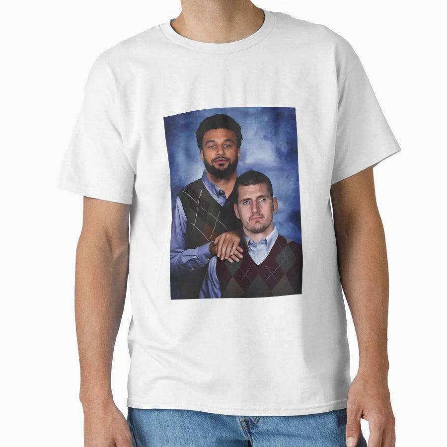 Nikola Jokic Jamal Murray Denver Nuggets T-Shirt - Graphic Print Unisex - T-Shirt, Sweatshirt, Hoodie