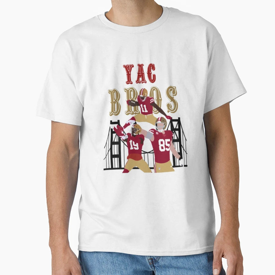 Yac Bros T-Shirt - Minimalist Print for Adults - T-Shirt, Sweatshirt, Hoodie