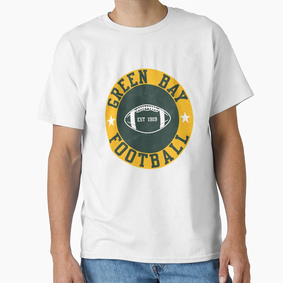 Green Bay Football T-Shirt - Custom Art Print for Adults - T-Shirt, Sweatshirt, Hoodie