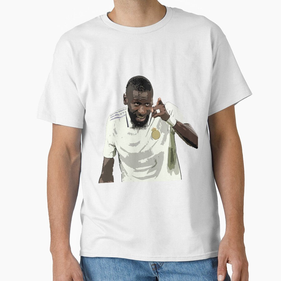 Antonio Rudiger by raffrasta - Adult & Kids T-Shirts, Sweatshirts & Hoodies apparel design preview 1