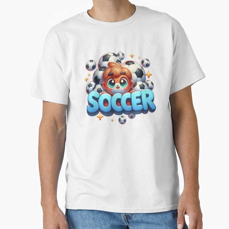 Soccer by PassionforLove - Adult & Kids T-Shirts, Sweatshirts & Hoodies apparel design preview 1