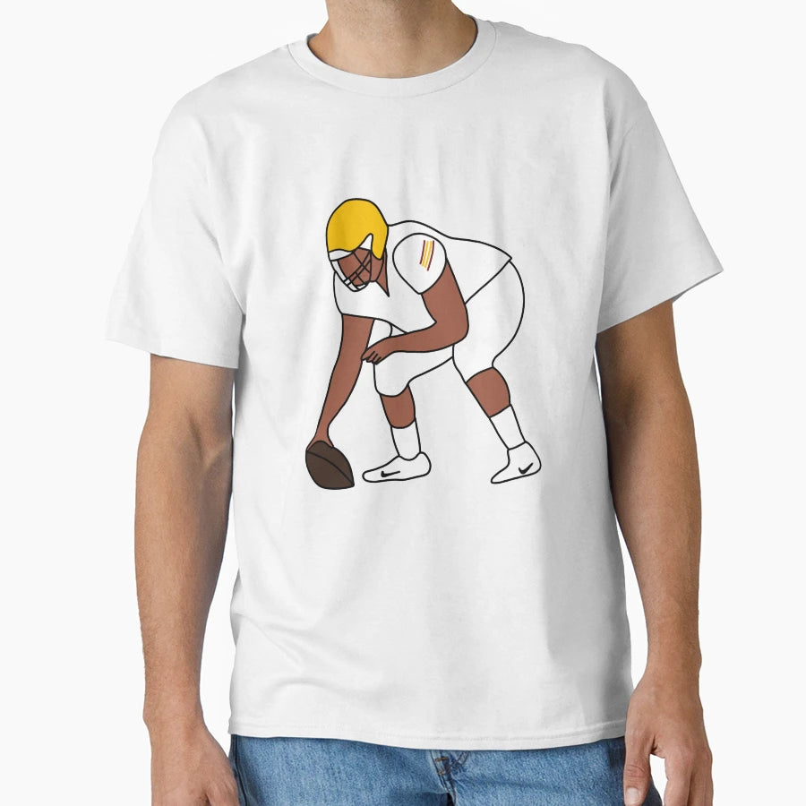 Custom Football Action Shot T-Shirt - Minimalist Print Men Women - T-Shirt, Sweatshirt, Hoodie