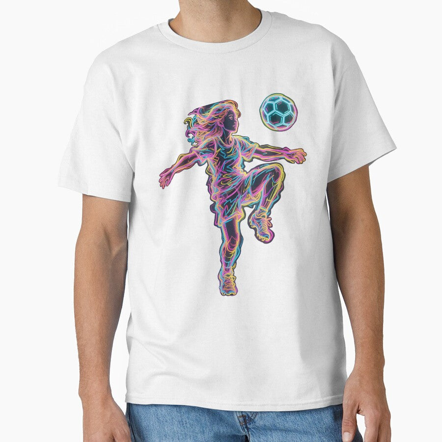 Just A Girl Who Loves Soccer Women Player by - Adult & Kids T-Shirts, Sweatshirts & Hoodies apparel design preview 1
