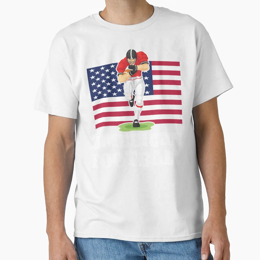 American Football T-Shirt - Custom Art Print for Adults - T-Shirt, Sweatshirt, Hoodie