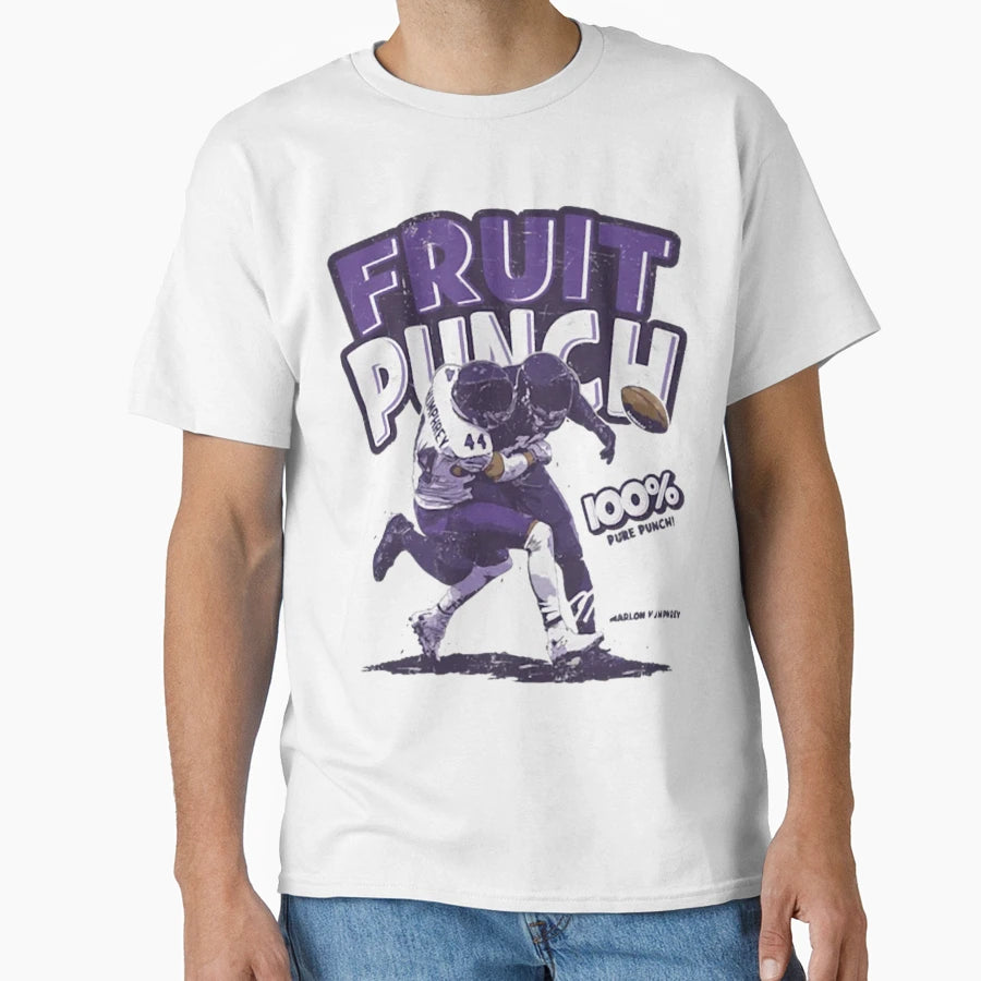 Marlon Humphrey Baltimore Fruit T-Shirt - Fun Novelty Design for Adults - T-Shirt, Sweatshirt, Hoodie