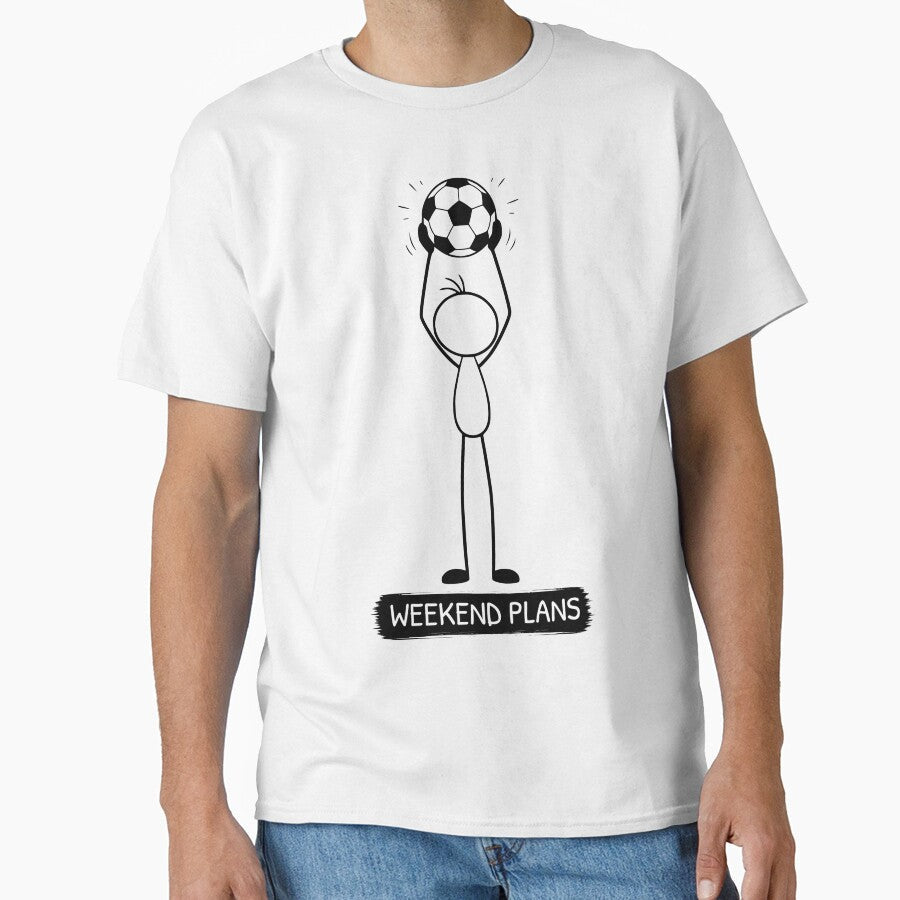 Weekend Plans Football Fan by Pebl-Co - Adult & Kids T-Shirts, Sweatshirts & Hoodies apparel design preview 1