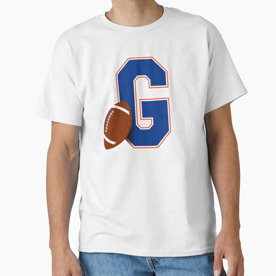 Florida Football Monogram T-Shirt - Novelty Apparel for Adults - T-Shirt, Sweatshirt, Hoodie