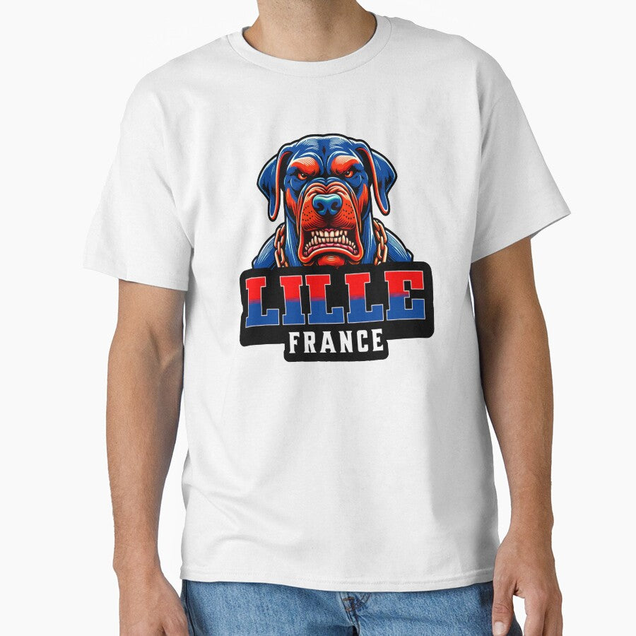Lille dog animated by VRedBaller - Adult & Kids T-Shirts, Sweatshirts & Hoodies apparel design preview 1
