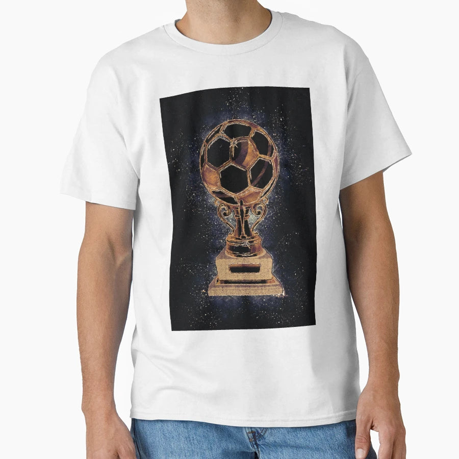 Abstract Football Trophy Artwork T-Shirt - Casual Everyday Wear for Adults - T-Shirt, Sweatshirt, Hoodie