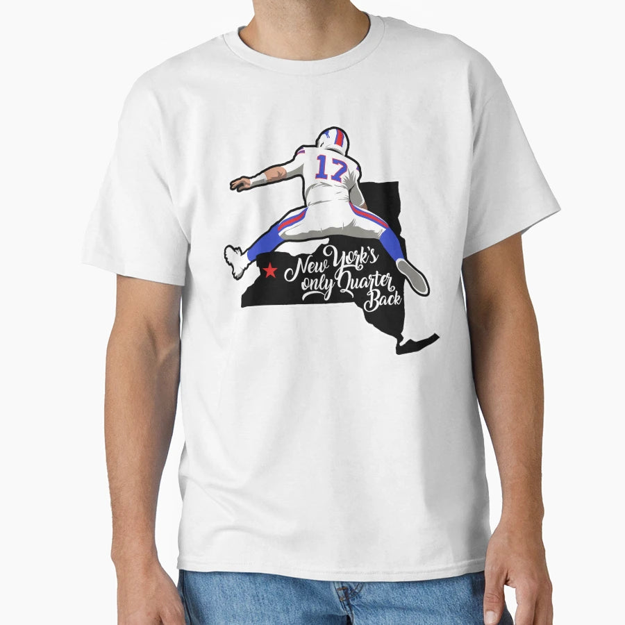 JA New Yorks Only Quarterback T-Shirt - Aesthetic Graphic for Adults - T-Shirt, Sweatshirt, Hoodie