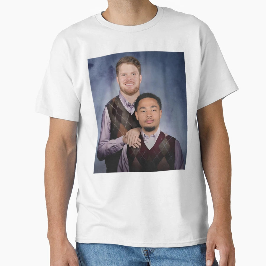 Sam Darnold Jaxon Smith Njigba Football T-Shirt - Graphic Print Unisex - T-Shirt, Sweatshirt, Hoodie