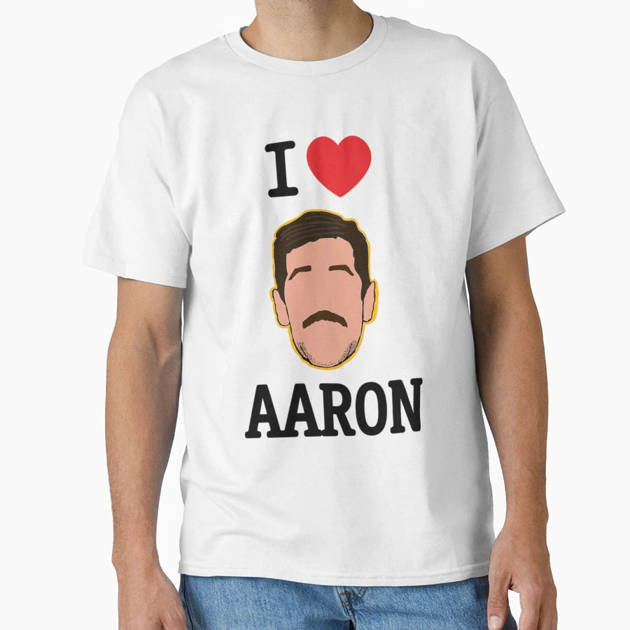 I Love Aaron T-Shirt - Fun Novelty Design Men Women - T-Shirt, Sweatshirt, Hoodie