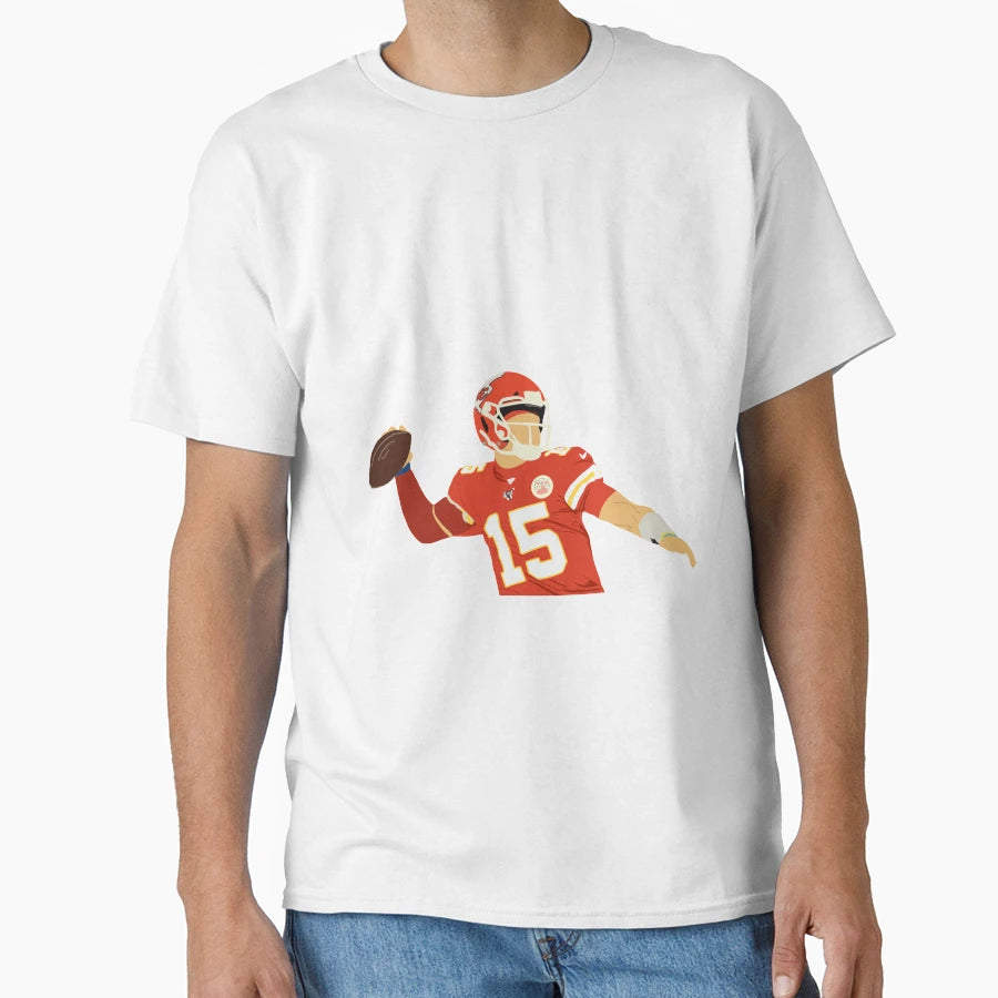 PM From Kansas City Chiefs Number 15 T-Shirt - Custom Art Print Men Women - T-Shirt, Sweatshirt, Hoodie